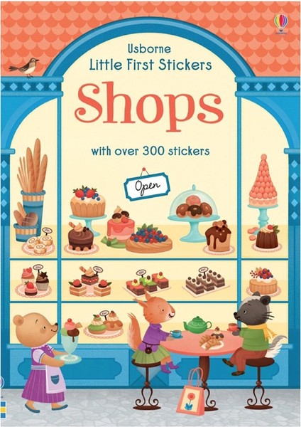 The Usborne Little First Stickers Shops