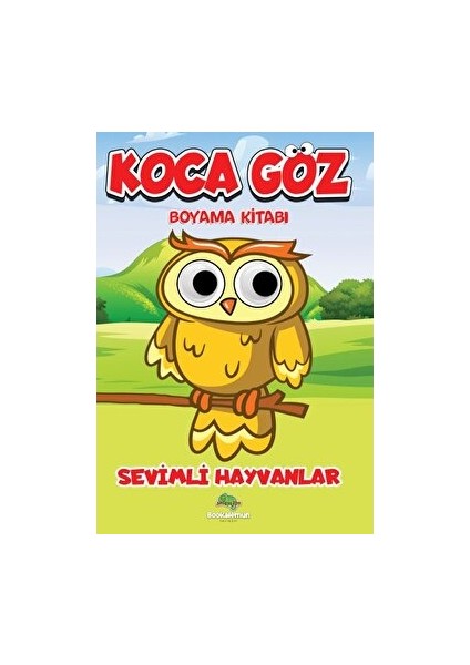 Koca Göz Boyama - Sevimli Hayvanlar