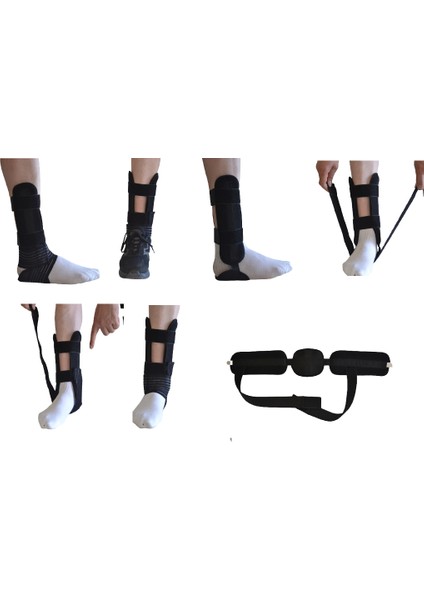 1 Adet Ayak Bileği Desteği ,melol ve Elastik Kumaş Destekli (Toplam 2 Alüminyum Metalli) fırsatları