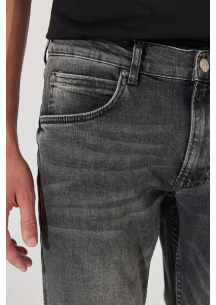 Lee Luke Slim Tapered Esnek Jean Kot Pantolon