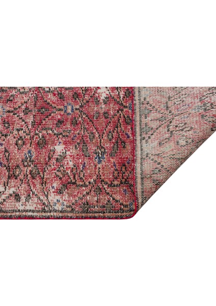 Yün ve Pamuklu Eskitme Vintage Halı 128 x 227 cm 8613 fiyatları