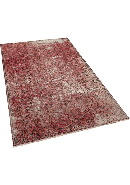 Yün ve Pamuklu Eskitme Vintage Halı 128 x 227 cm 8613 modelleri