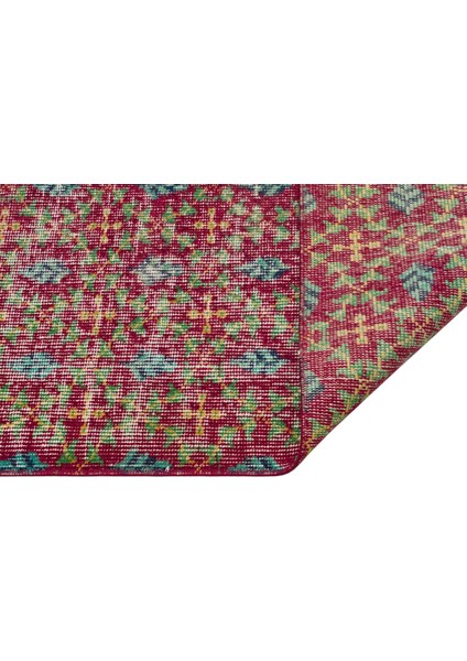Eskitme vintage El Dokuma Halı 97 x 195 cm 9062 fiyatları