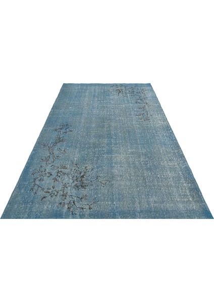 Vintage Eskitme El Dokuma Halısı 175 x 256 cm F1231