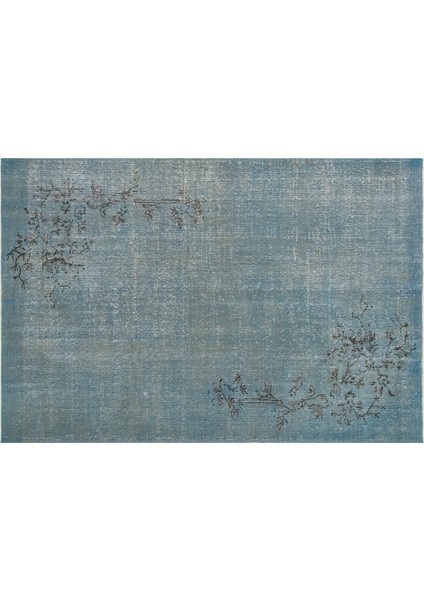 Vintage Eskitme El Dokuma Halısı 175 x 256 cm F1231