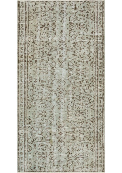 Anadolu Vintage El Dokuma Halı 99 x 190 cm F1380