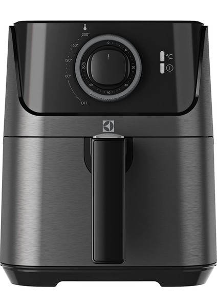 E5AF1-4GB Create 5 Airfryer Granit Siyah 3.5 Litre Sepet Kapasiteli, 2.5 Litre Kızartma Kapasiteli