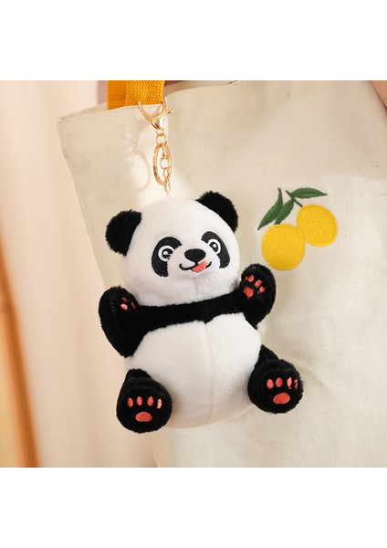 Hainan Shenda 35CM Panda Peluş Oyuncak - Yeşil (Yurt Dışından)