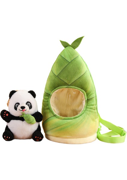 Hainan Shenda 35CM Panda Peluş Oyuncak - Yeşil (Yurt Dışından)