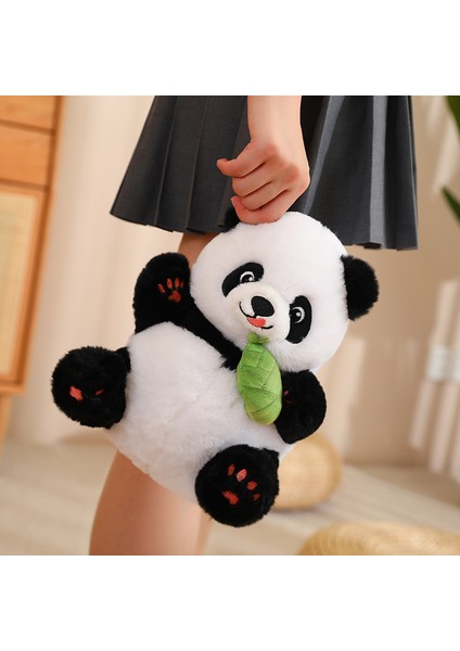 Hainan Shenda 35CM Panda Peluş Oyuncak - Yeşil (Yurt Dışından)