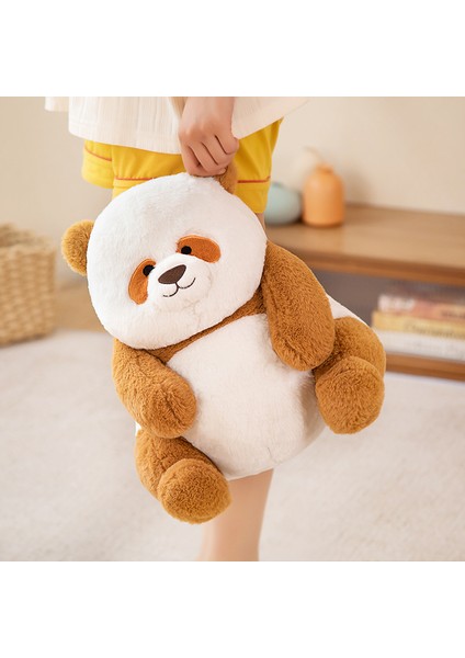 30CM Sevimli Panda Peluş Oyuncak - Turuncu (Yurt Dışından)