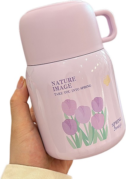 500 ml Taşınabilir Su Şişesi - Gümüş (Yurt Dışından)