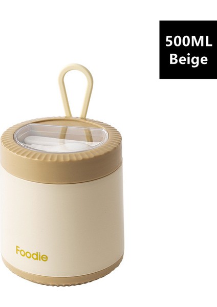500 ml Taşınabilir Su Şişesi - Beige (Yurt Dışından)