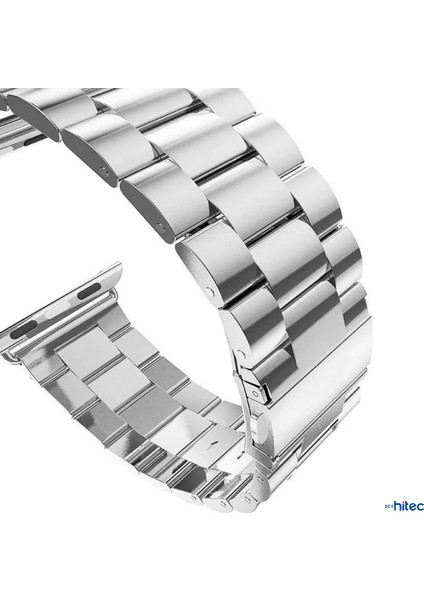 42-49MM Yeni Nesil Apple Uyumlu Akıllı Saat Kordonu Metal Gri fiyatları