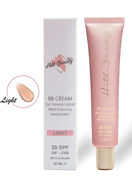 Işıltı Kutusu Hyaluronik Asit Etkili Leke Karşıtı Bb Krem Light 25 Spf/Makyaj Süngeri