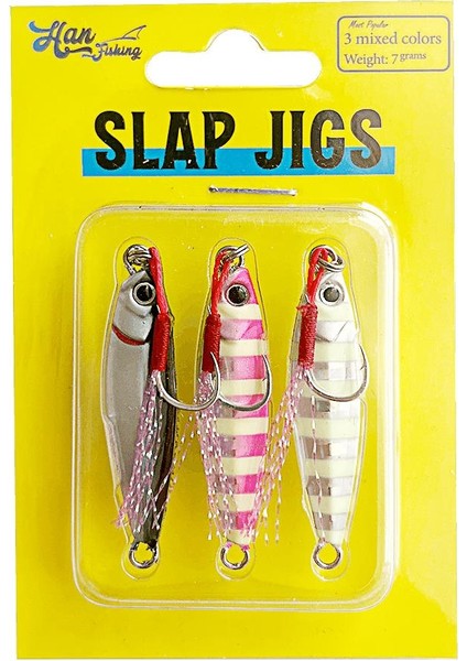 Slap Jigs Mix 7gr Lrf Jig Yem