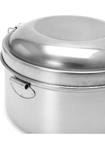 Paslanmaz Çelik Kase Öğle Yemeği Kutusu Bento Gıda Piknik Konteyner 2 Tier Yuvarlak Şekil | Öğle Yemeği Kutuları (Yurt Dışından) indirimleri