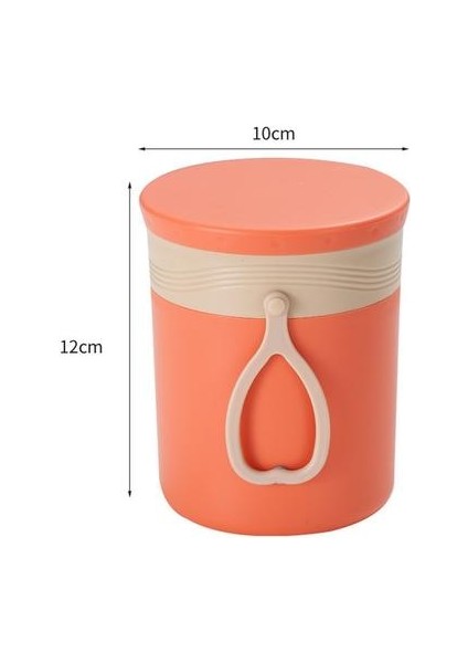 304 Paslanmaz Çelik Kahvaltı Fincanı Kore Tarzı Mühürlü Çorba Konteyner Öğle Yemeği Kutuları Taşınabilir Sızdırmaz Süt Fincan Katlanır Kaşıkla | Öğle Yemeği Kutuları (Turuncu) (Yurt Dışından) fiyatları