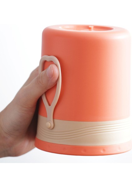 304 Paslanmaz Çelik Kahvaltı Fincanı Kore Tarzı Mühürlü Çorba Konteyner Öğle Yemeği Kutuları Taşınabilir Sızdırmaz Süt Fincan Katlanır Kaşıkla | Öğle Yemeği Kutuları (Turuncu) (Yurt Dışından) fırsatları