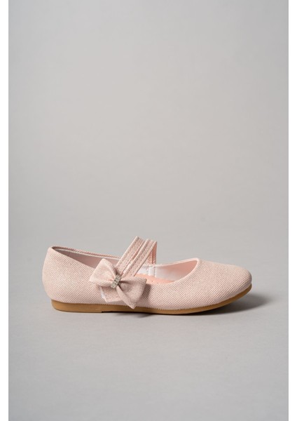 Çatal Baretli Fiyonklu Pudra Star Kız Çocuk Ayakkabı fırsatları