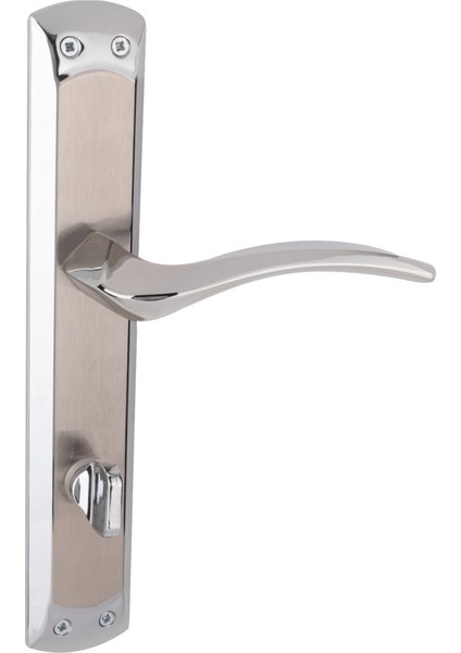 Trend Lüks Aynalı Kapı Kolu Wc Krom