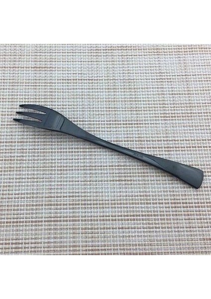 4 Adet Paslanmaz Çelik 3 Tines Kek Çatal Set Ayna Black Fork Akşam Yemeği Salatası Tatlı Meyve Çatal Çatal Seti | Çatallar (Yurt Dışından)