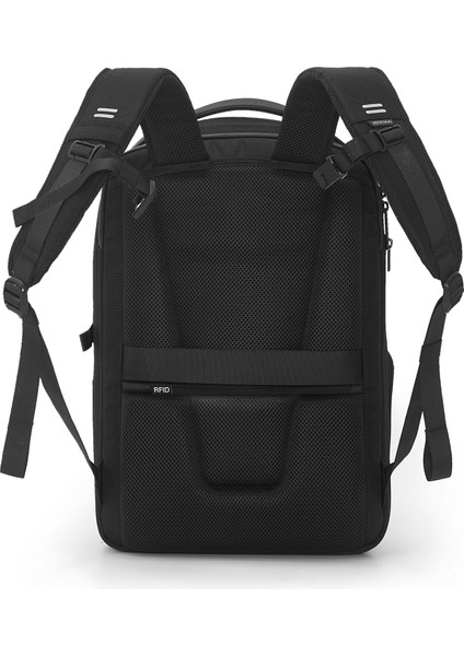 Xd Design Bizz Backpack Erkek 15.6'' Inç Suya Dayanıklı Siyah Laptop Sırt Çantası