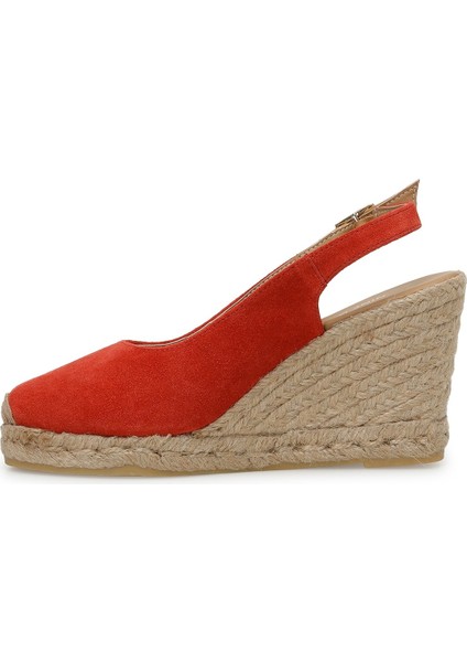 Orten 3fx Kırmızı Kadın Dolgu Topuk Sandalet modelleri