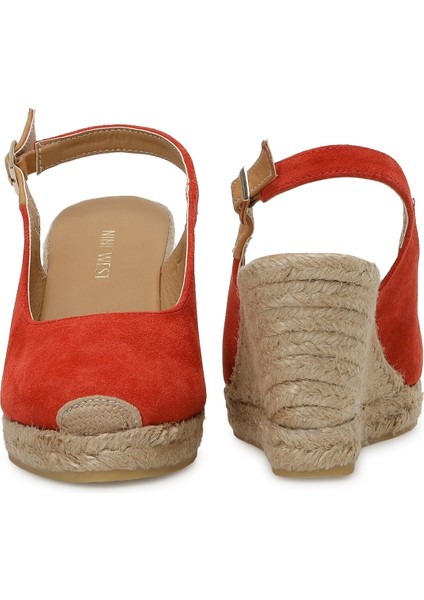 Orten 3fx Kırmızı Kadın Dolgu Topuk Sandalet indirimleri