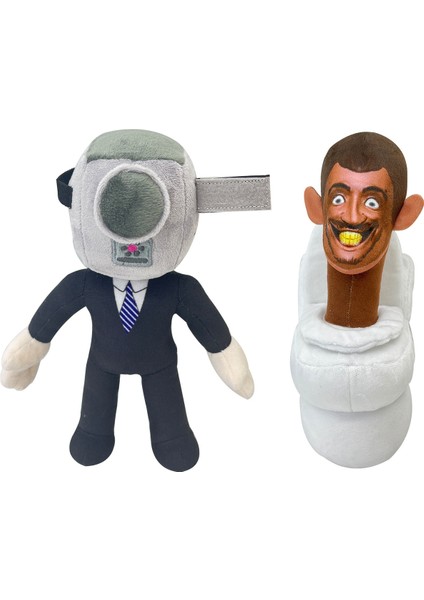 Toilet Man Monitor Man Peluş Oyuncak Oyuncak Bebek Bebek Peluş Oyuncak Arkadaşım Arkadaşım Oyuncak Peluş Şirin Peluş Oyuncak Kombinasyonu (Yurt Dışından)