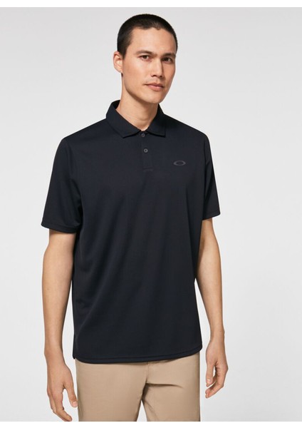 Siyah Erkek Polo Yaka Baskılı Polo T-Shirt Oakley Oakley Icon Tn Protect Rc fiyatları