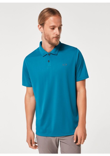 Mavi Erkek Polo Yaka Baskılı Polo T-Shirt Oakley Oakley Icon Tn Protect Rc