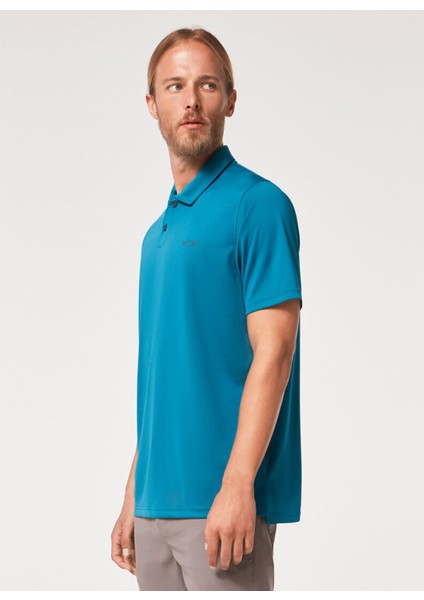 Mavi Erkek Polo Yaka Baskılı Polo T-Shirt Oakley Oakley Icon Tn Protect Rc