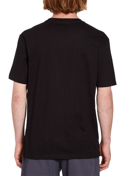 Siyah Erkek Bisiklet Yaka T-Shirt A3512352_VOLCOM Crisp Stone Bsc Blk fiyatları