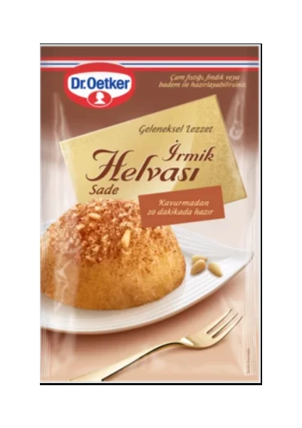 Dr. Oetker Irmik Helvası - Sade 400 gr