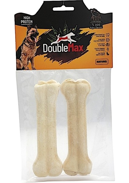 Doublemax Preslenmiş Kemik 12 cm 2 Adet Beyaz