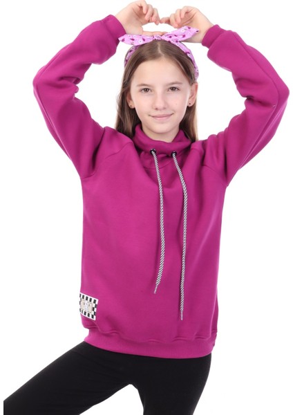 Toontoy Kız Çocuk Baskılı Sweatshirt
