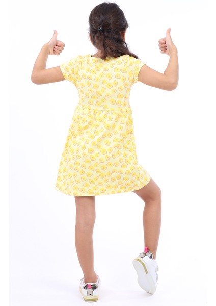 Toontoy Kız Çocuk Baskılı Elbise fiyatları