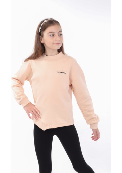 Toontoy Kids Toontoy Kız Çocuk Baskılı Sweatshirt