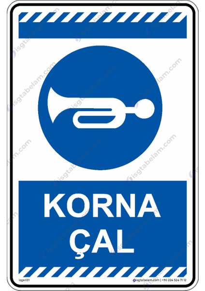 Korna Çal/25x35cm/Etiket