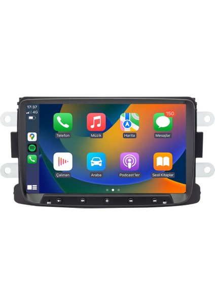 Dacia Sandero (2013-2020) Android 13 Multimedya - 4 GB Ram - 64 GB Hafıza - Carplay CRV-4606XD SANDERO