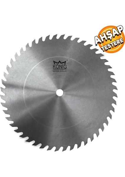 König Ahşap Kesme Daire Testere Elmassız 400X2,0X30