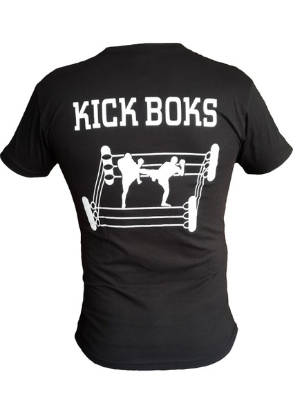 Ekonomik Siyah Tişört Kick Boks Tişörtü fiyatları