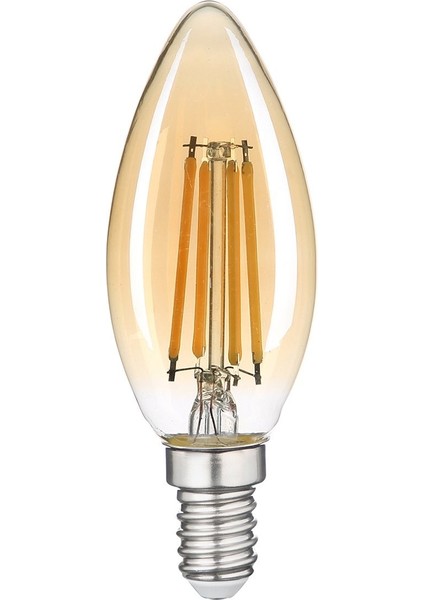 Rustik LED Ampul 6W E14 2500K Gün Işığı