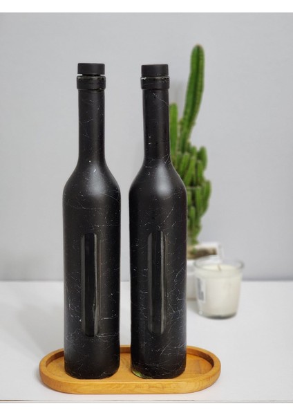 10 x 20 cm Elips Ahşap Sunum Tahtası Açık Renk