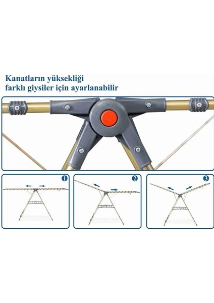 Harbinger MM041 Apex Gold Çamaşır Kurutma Askısı