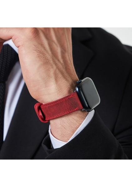 Apple Watch 42MM 44MM 45MM 49MM 3 / 4 / 5 / 6 / Se / 7 / 8 / Ultra Deri Kordon Deri Kayış modelleri