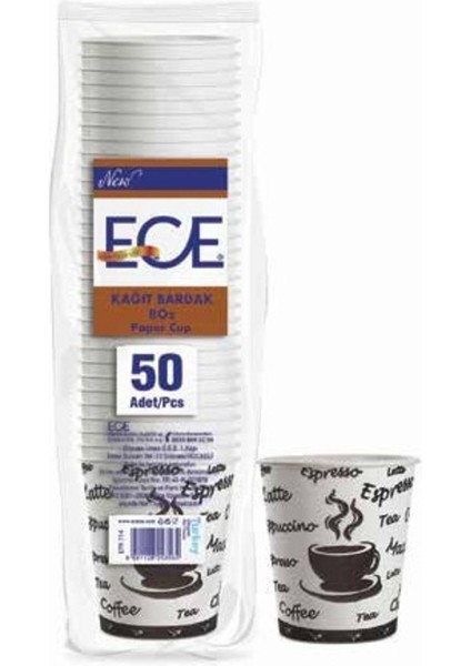Party 7 Oz Karton Bardak 50 LI(EPK678)