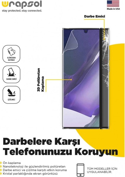 Asus Zenfone 10 Ekran Koruyucu Poliüretan Film modelleri
