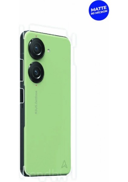 Asus Zenfone 10 Tpu Mat Arka Yan Koruyucu Film
